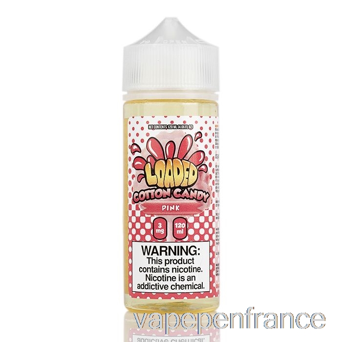 Rose - E-liquide Chargé - Vapeur Impitoyable - Stylo Vape 120 Ml 0 Mg